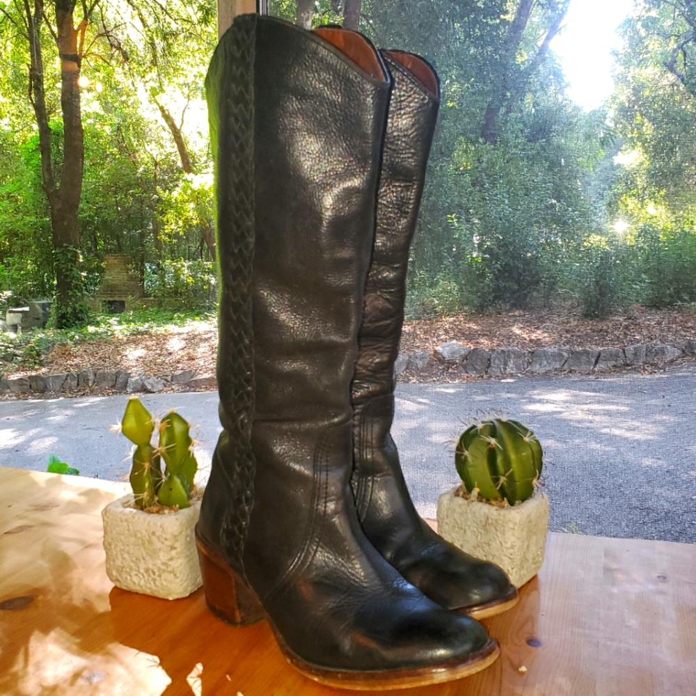 Steve Madden tall cowboy boots